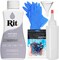 Rit Dye Liquid Pearl Gray All-Purpose Dye 8oz, Pixiss Tie Dye Accessories Bundle